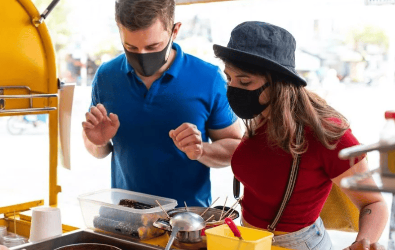 Chinatown Hawker Leftovers Consumption